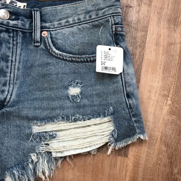 Free People Jeans Shorts 25 NWT - Picture 5 of 12